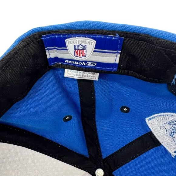 Detroit Lions reebok Velcro adjustable NFL cap hat vintage new with tags - Picture 10 of 11